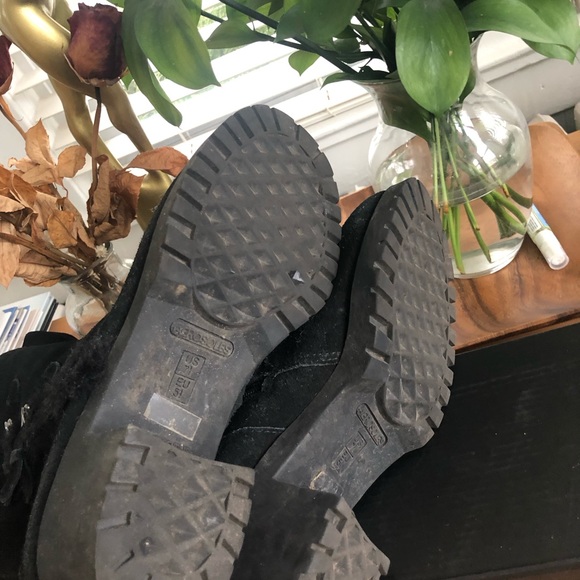 Aerosoles Leather Fur Lined Double Zipper Winter Boot, Size 7.5 Black - Picture 5 of 8